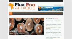 Desktop Screenshot of fluxecoafrique.com